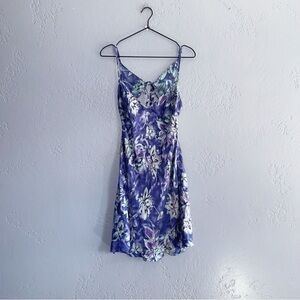 Floral Vintage Victoria’s Secret Y2K Purple Slip Dress Size Large